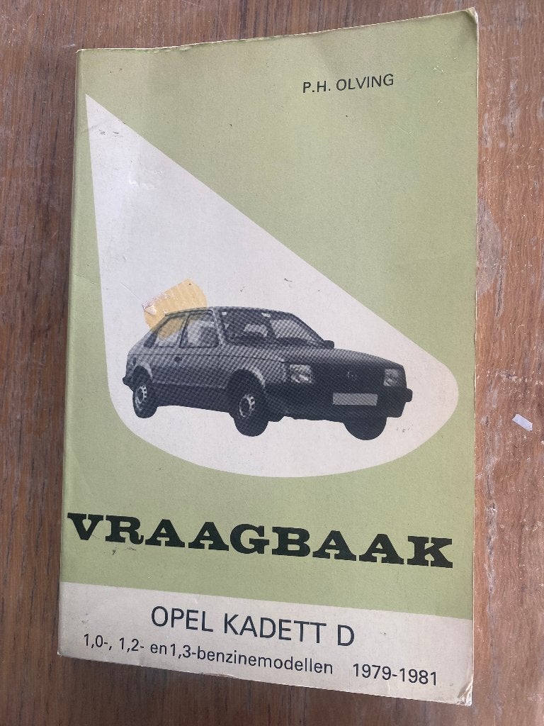vraagbaak opel kadet, Ophalen of Verzenden