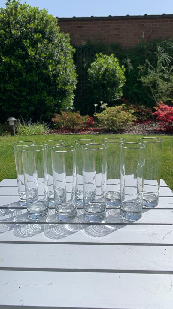 8 longdrinkglazen, Enlèvement, Comme neuf