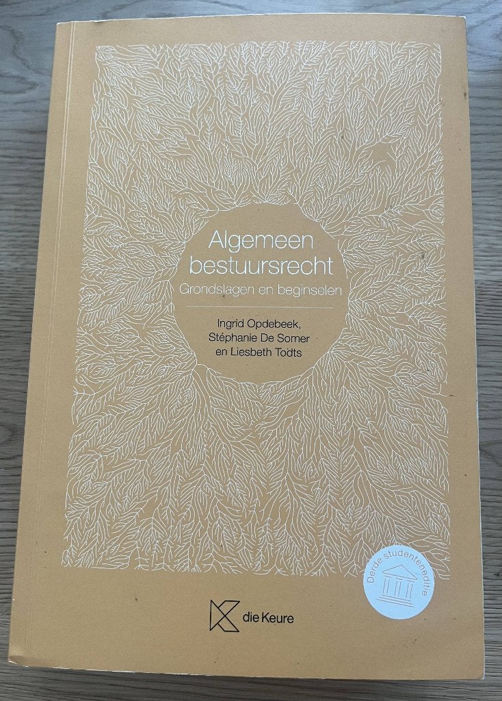 algemeen bestuursrecht: 2de bach rechten, Boeken, Ophalen of Verzenden