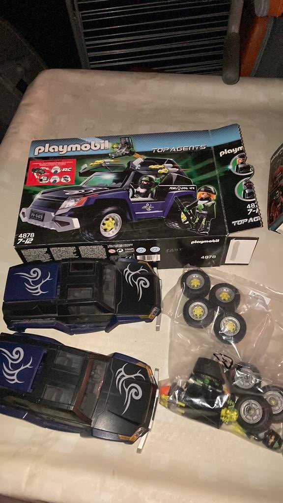Playmobil top agents 4878, Ophalen, Zo goed als nieuw