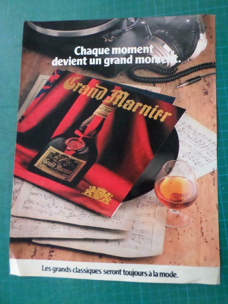Grand Marnier - publicité papier - 1981, Enlèvement ou Envoi, Utilisé, Autres types