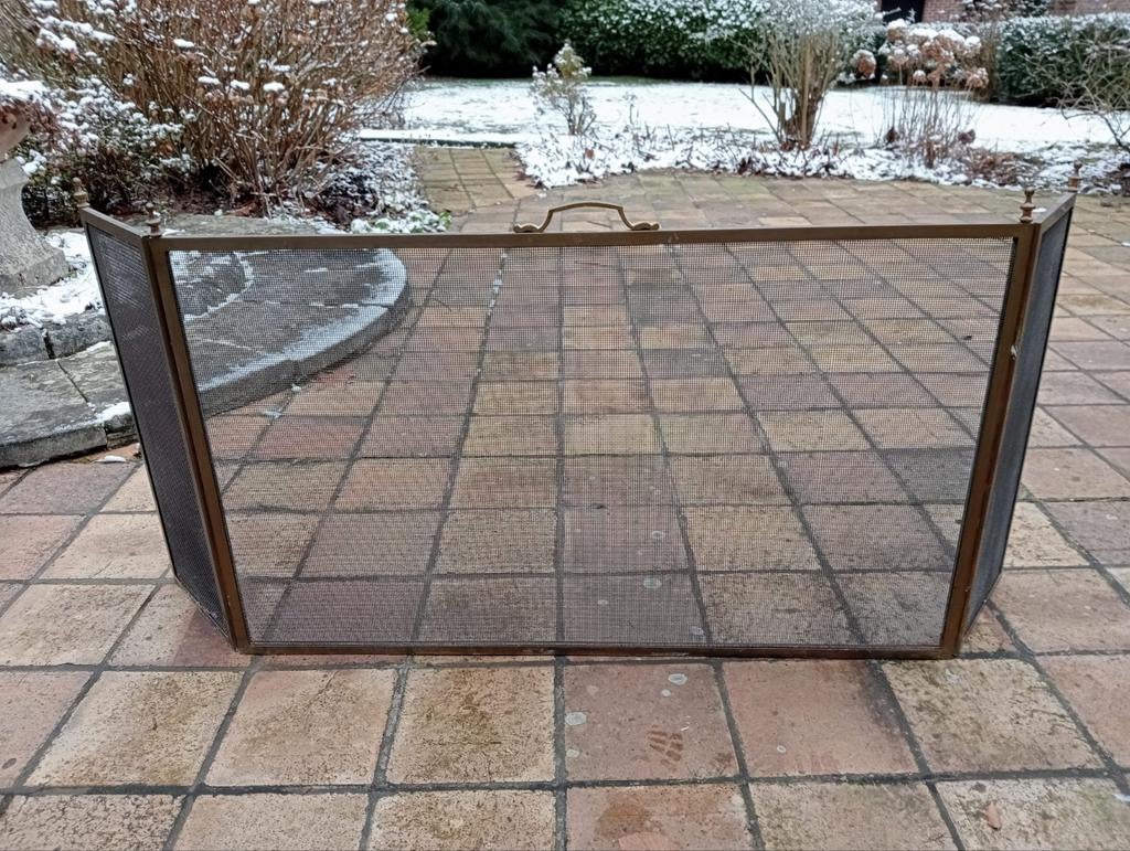 Antiek Frans groot mooi haardscherm / spatscherm, Huis en Inrichting, Haarden, Ophalen, Gebruikt