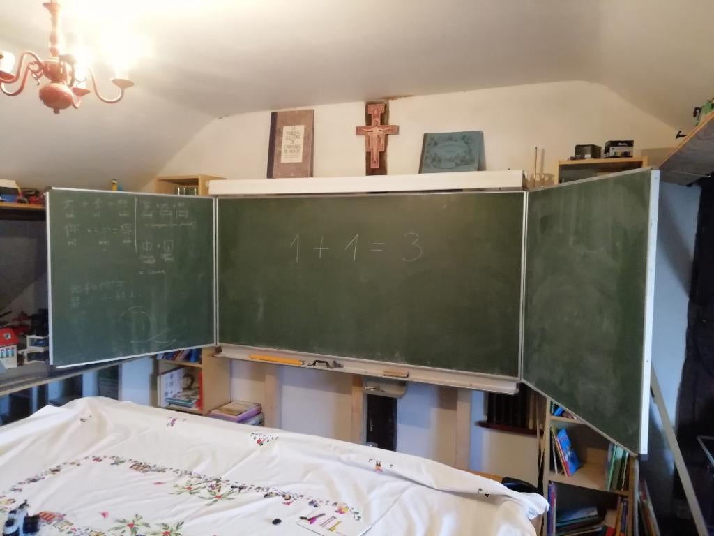 Tableau d'école, Enlèvement ou Envoi, Utilisé, Tableau noir