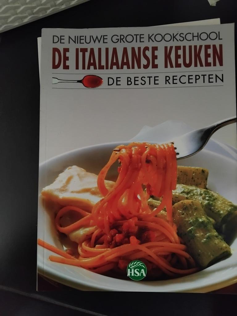kookboek italiaanse keuken, Ophalen, Gelezen, Italië