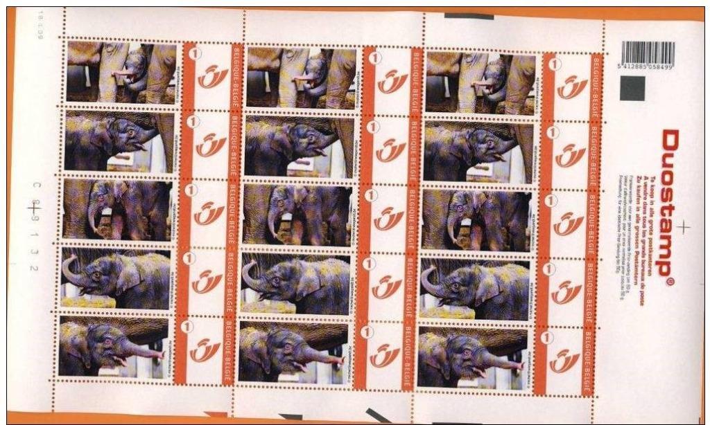 2009- 15 x 1.63€ tarif 2026- en cours - ZOO ELEPHANT, Enlèvement ou Envoi