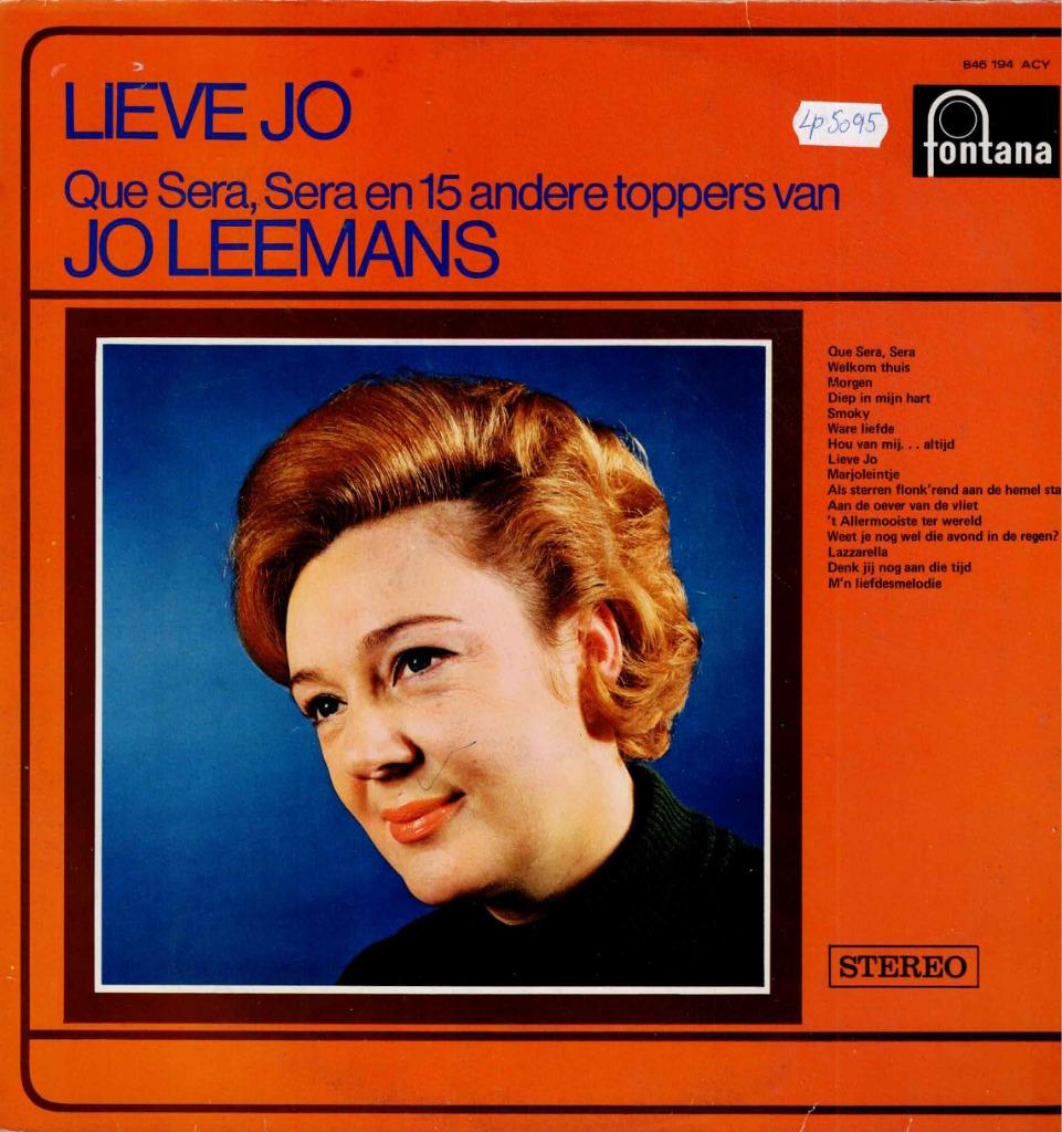 vinyl  lp   -   jo leemans  lieve jo, Ophalen of Verzenden