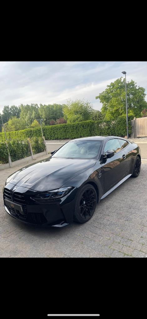 BMW M4 Competition, Auto's, BMW, Automaat, 4 zetels, Zwart, Zwart