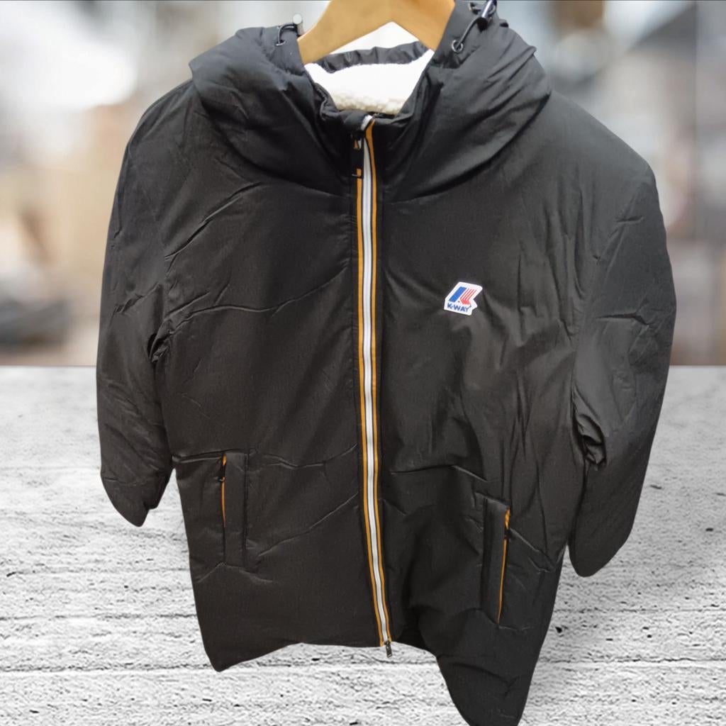Parka K-way le vrai 3.0 noir hiver, K-WAY, Neuf, Taille 38/40 (M), Noir