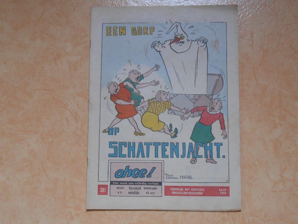 Ohee 391 Een dorp op schattenjacht 1970., Une BD, Enlèvement ou Envoi, Neuf