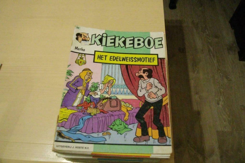 kiekeboe    13 strips apart te verkrijgen, Meerdere stripboeken, Ophalen of Verzenden, Gelezen