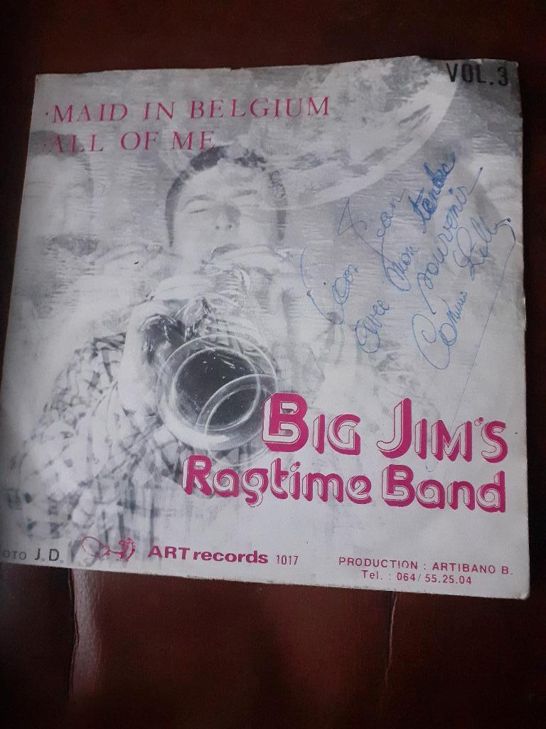 45T Big Jim's Ragtime band : Maid in Belgium (Belpop), Ophalen of Verzenden