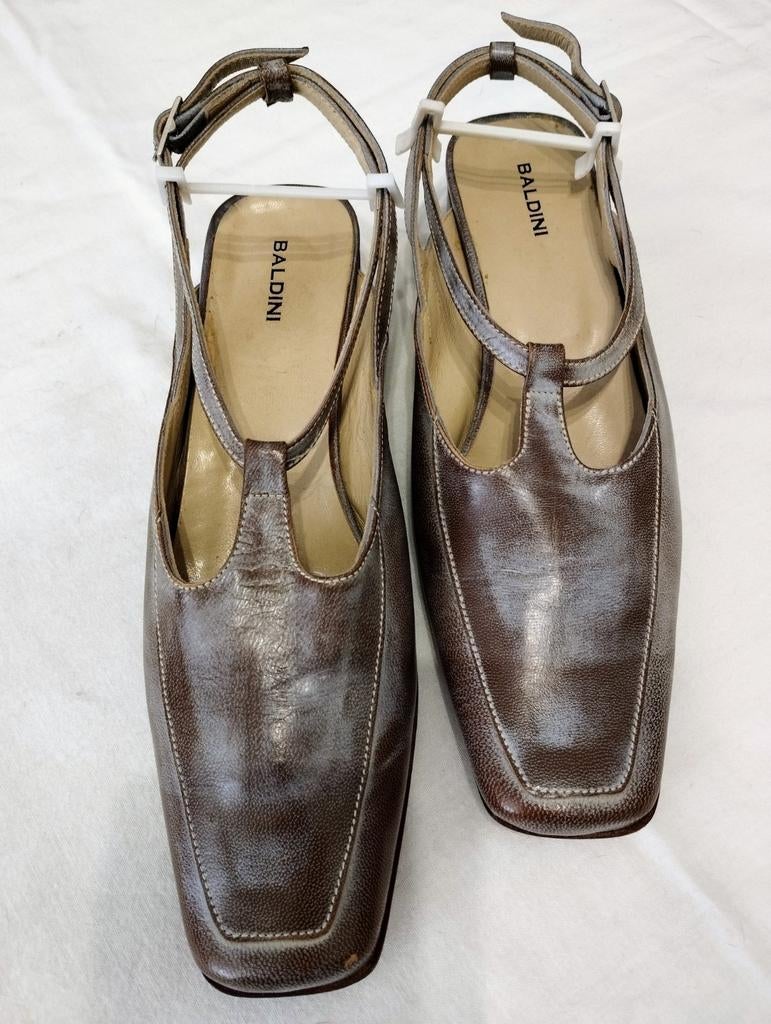 Découpé NEUF BALDINI tout cuir ton vison taille 36, Ophalen, Nieuw