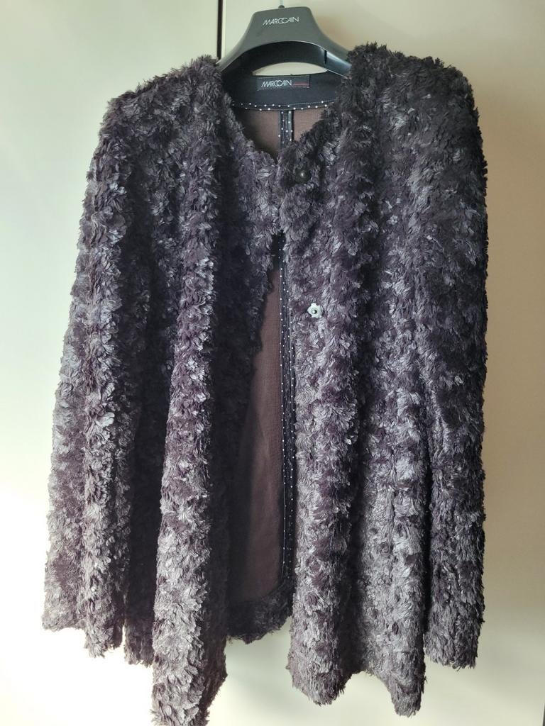Vest MarcCain, maat 4,  bruin/zwart, Ophalen of Verzenden, Zo goed als nieuw, Zwart