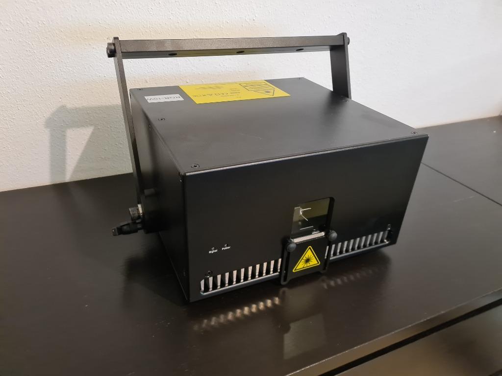 10 watt RGB 40K Full color ILDA laser projector met case, Ophalen of Verzenden, Nieuw, Laser, Geluidgestuurd
