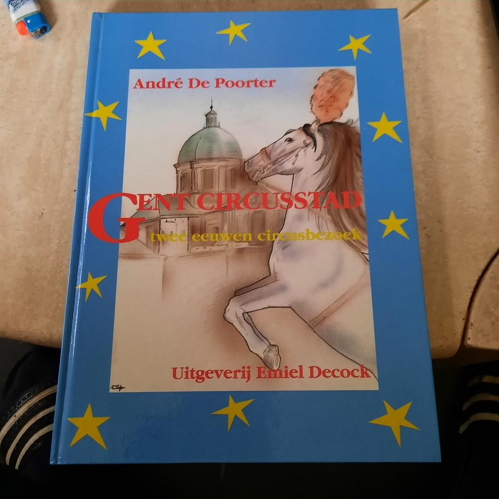 Gent Circusstad , circusboek . Als nieuw ., Boeken, Ophalen of Verzenden, Zo goed als nieuw