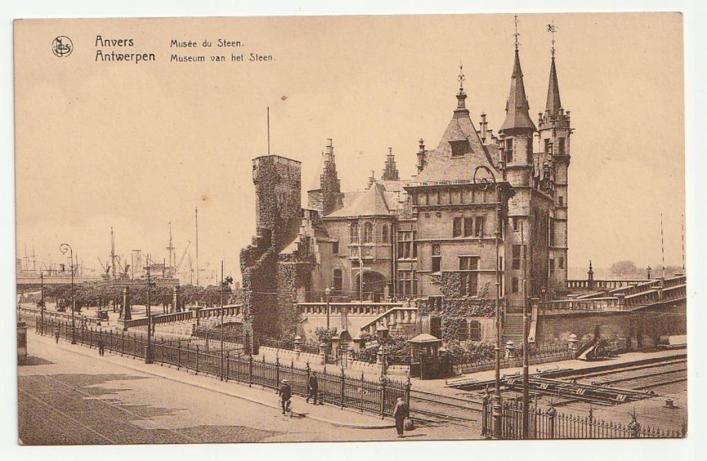 cartes postales rétro Anvers, Enlèvement ou Envoi, Non affranchie
