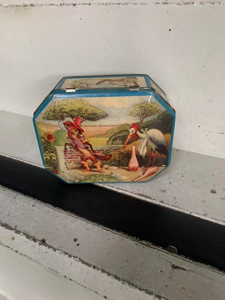 Blik doosje siroop pomana Verviers, Antiek en Kunst, Ophalen of Verzenden