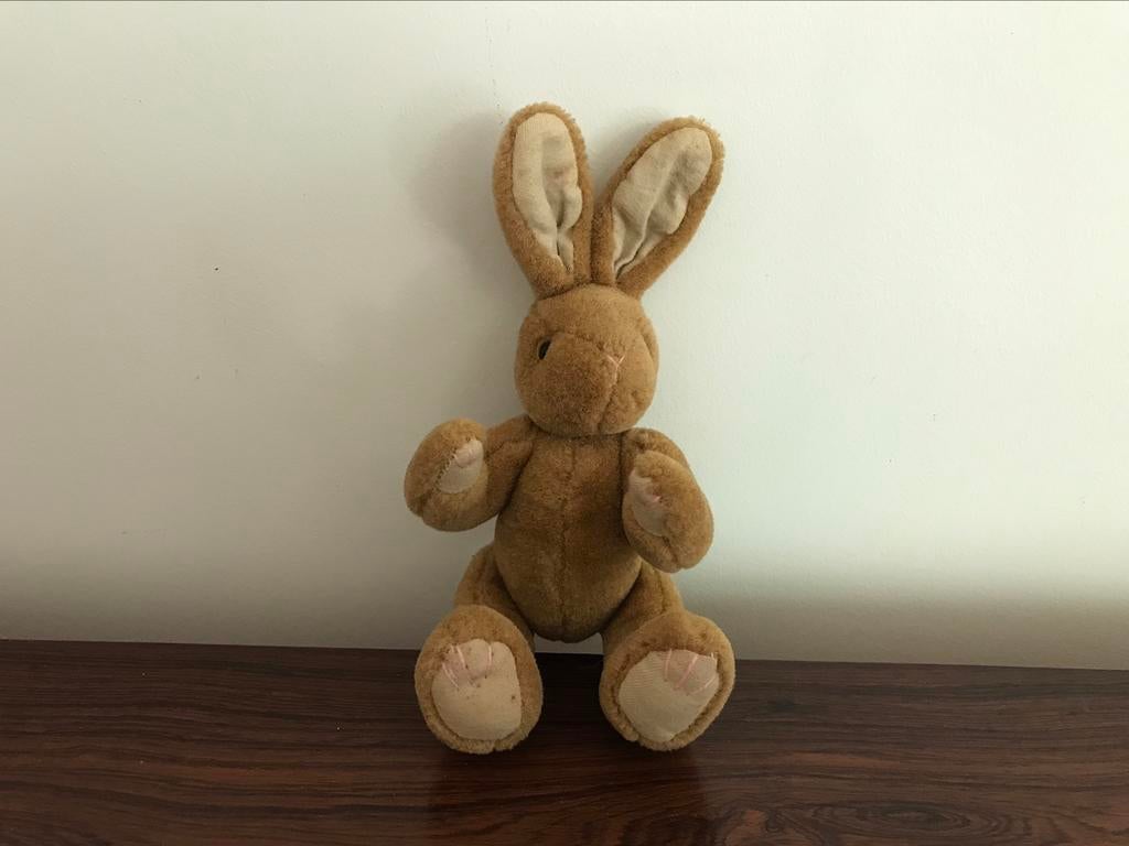 Bonton paashaas konijn haas knuffel 26 cm, Enlèvement ou Envoi