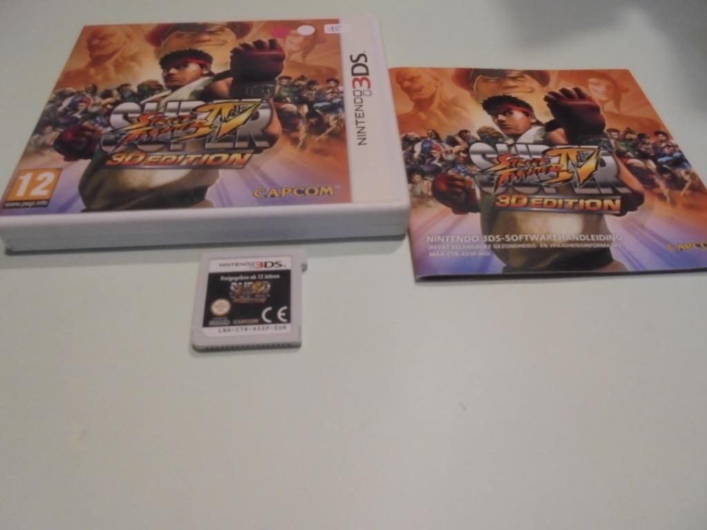 Nintendo 3DS Super Street Fighter IV 3d edition (CIB), Games en Spelcomputers, Games | Nintendo 2DS en 3DS, Gebruikt, Vechten