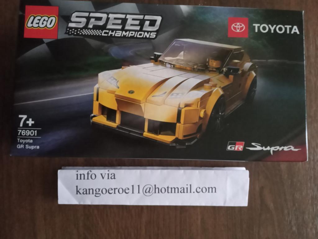 LEGO Speed Champions 76901 Toyota GR Supra, Neuf, Lego, Ensemble complet, Speed Champions
