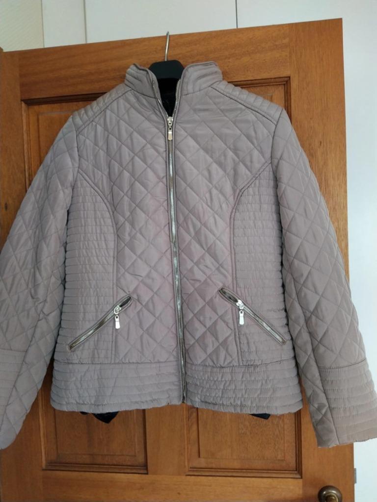 winterjas, zo goed als nieuw, maat M, Maat 38/40 (M), Melody Melya, Beige, Ophalen of Verzenden