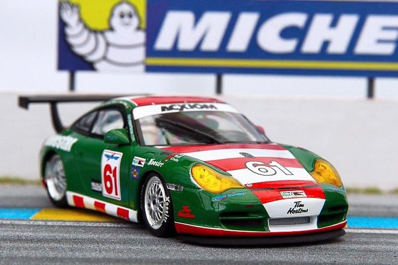Porsche 996 GT3 cup #613e 24H Daytona 2005 - Minichamps, Ophalen of Verzenden, Zo goed als nieuw, Auto, MiniChamps