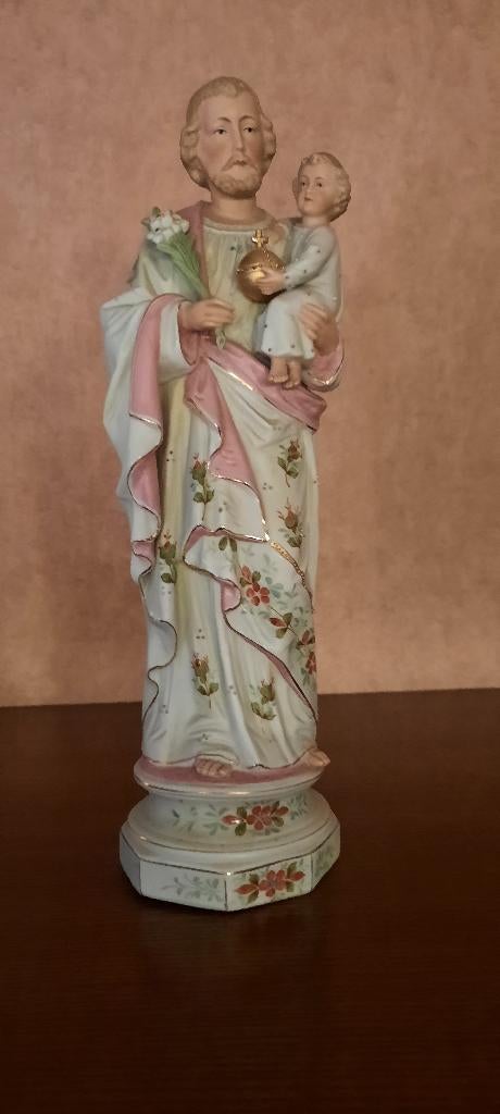 Porseleinen sint Jozefbeeld, Ophalen