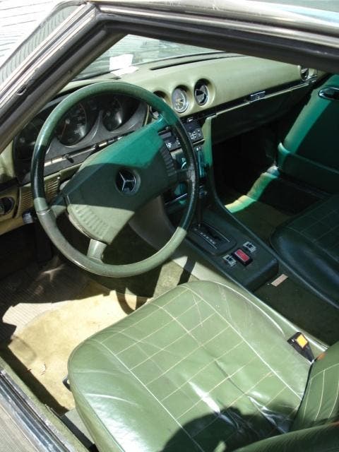 Mercedes 350SLC type 107 Gerestaureerd LPG, foto 5