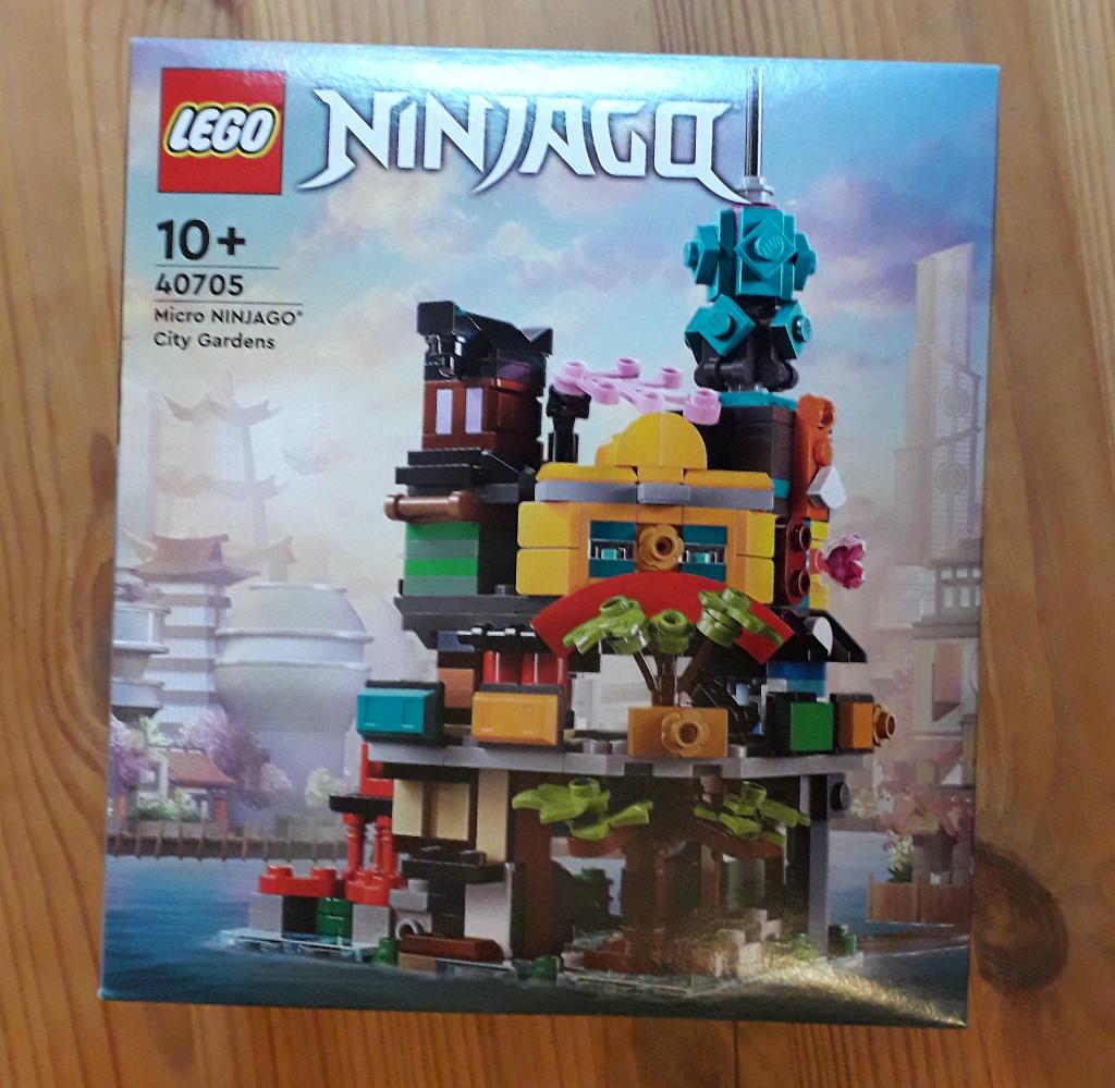 LEGO 40705 Micro Ninjago City Gardens MISB, Kinderen en Baby's, Speelgoed | Duplo en Lego, City, Lego, Ophalen of Verzenden, Zo goed als nieuw