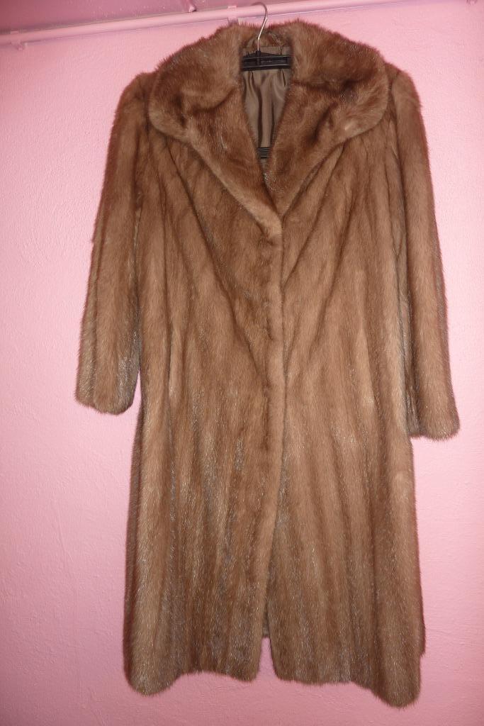 Donkerbruine bondjas in echte Nerts., Kleding | Dames, Jassen | Winter, Zo goed als nieuw, Maat 42/44 (L), Bruin, Ophalen