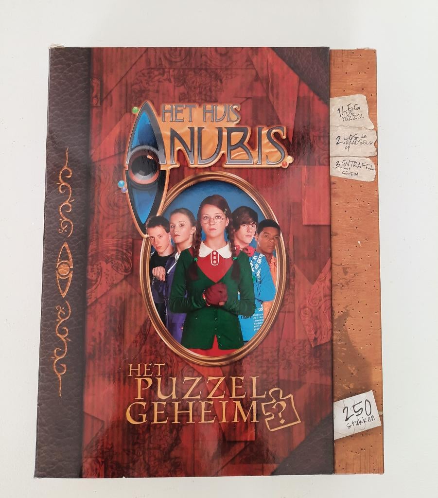 Studio 100 gezelschapsspel / Huis Anubis, Hobby en Vrije tijd, Ophalen of Verzenden, Zo goed als nieuw