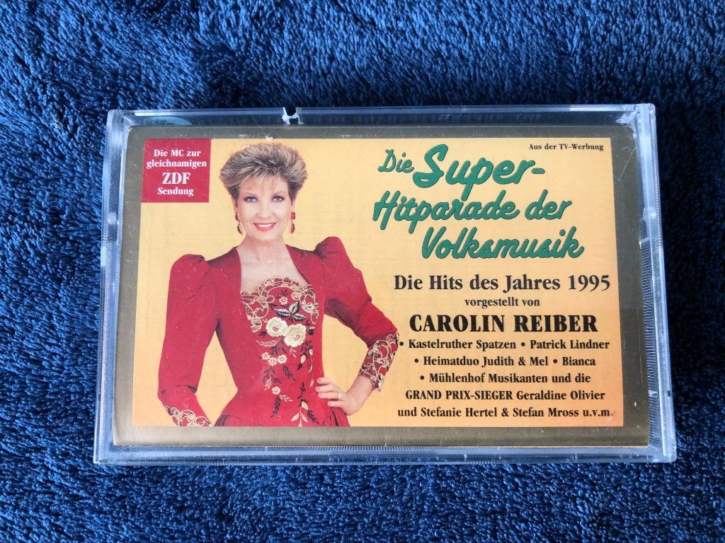 Muziekcassette Duitse Volksmuziek 1995, Cd's en Dvd's, Ophalen of Verzenden, Gebruikt, Overige genres, Voorbespeeld