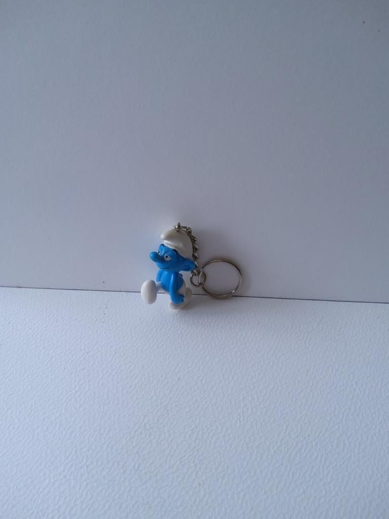 Smurf sleutelhanger, Verzamelen, Smurfen, Ophalen of Verzenden, Zo goed als nieuw