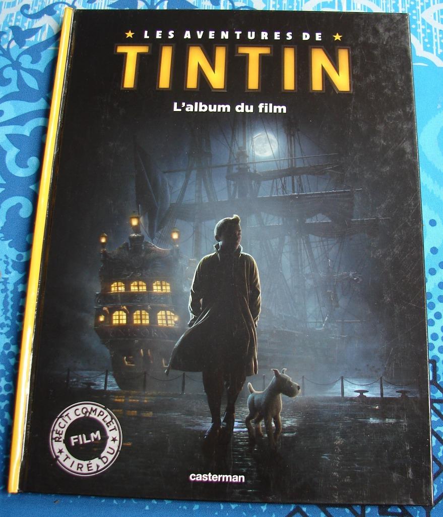 Tintin, l'album du film (Le secret de la Licorne), Eén stripboek, Paramount Pictures, Ophalen of Verzenden, Zo goed als nieuw