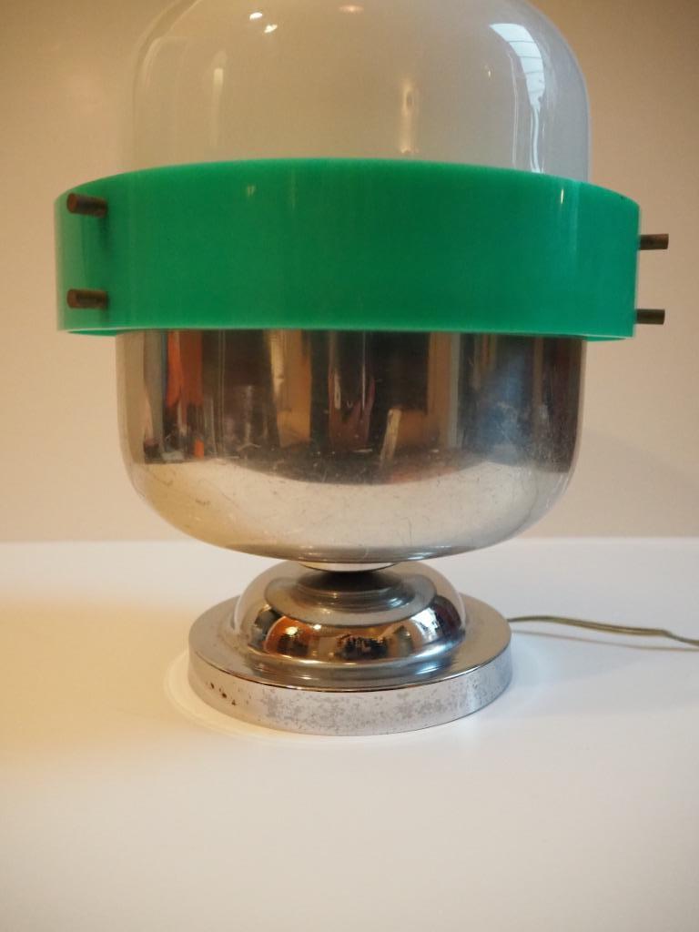 Vintage UFO lamp, Space age lamp, 1960s, Ophalen, Gebruikt, Space Age, Led-lamp