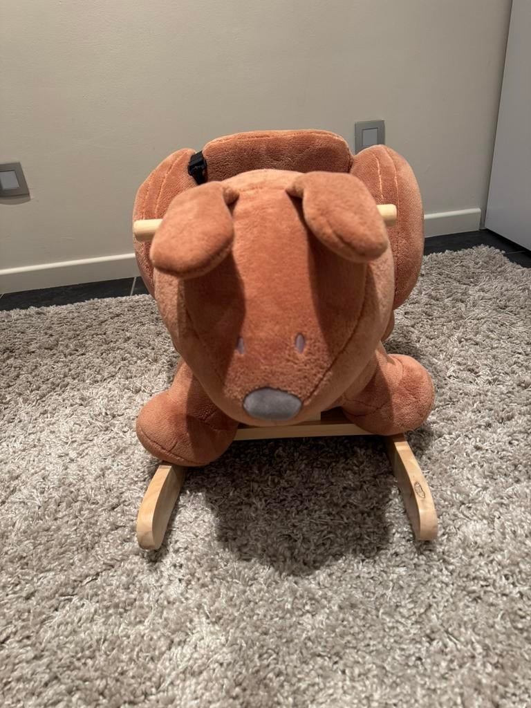 Nattou schommelpaard konijn Bonnie, Enfants & Bébés, Jouets | Jouets a bascule, Comme neuf, Enlèvement