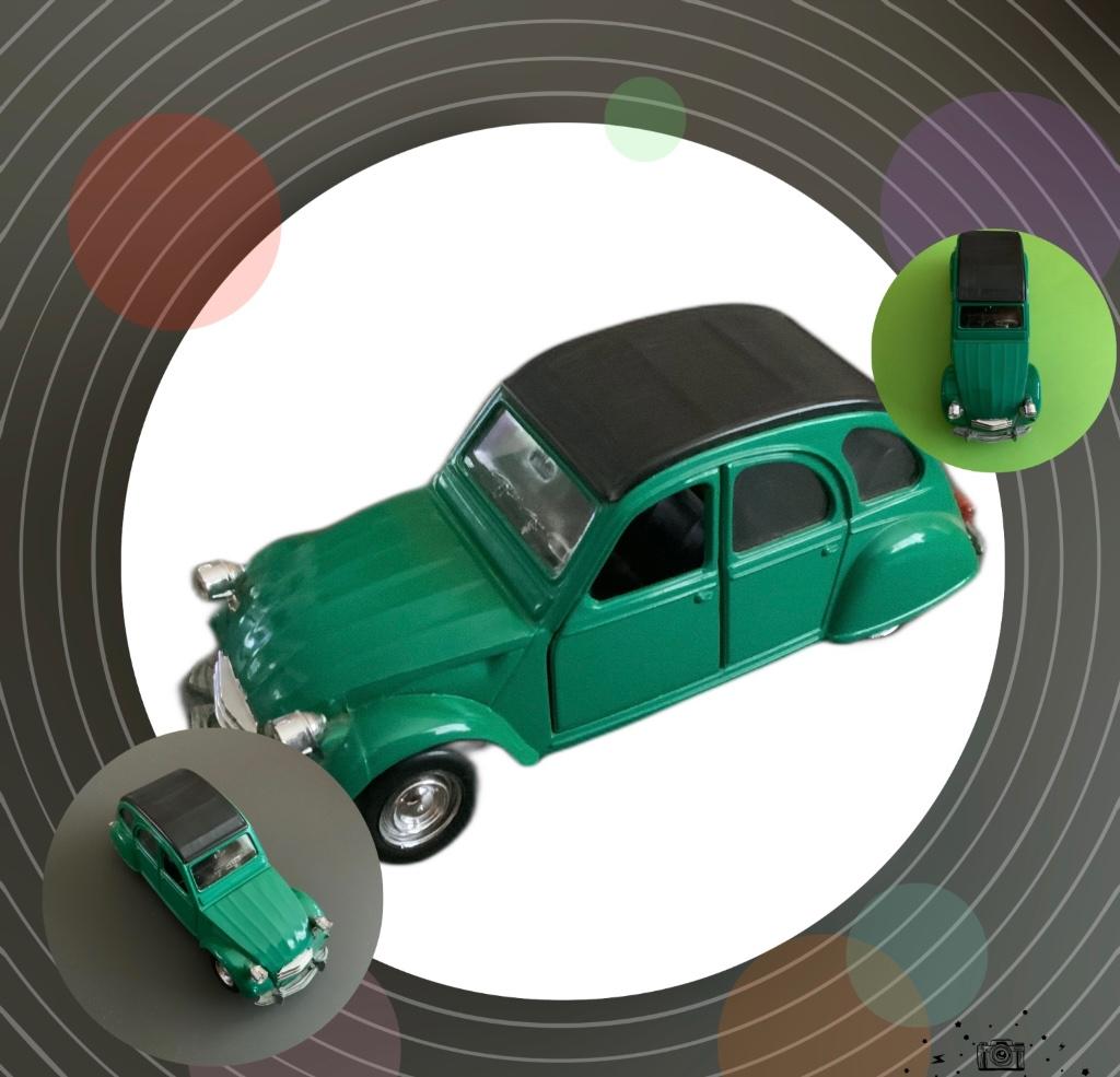 Citroën 2 CV 1:25, Hobby & Loisirs créatifs, Voitures miniatures | 1:24, Comme neuf, Voiture, Autres marques, Enlèvement ou Envoi