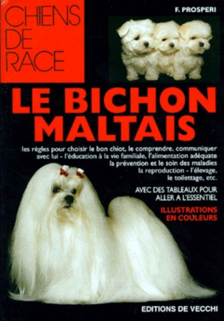 Chiens de race le bichon maltais F. Prosperi, Ophalen of Verzenden, Gelezen, Honden