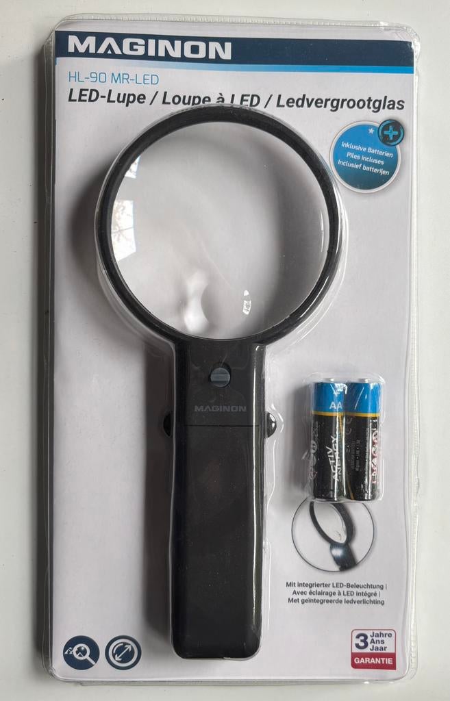 Loupe LED - neuve dans la boîte, Enlèvement ou Envoi, Neuf, Loupe
