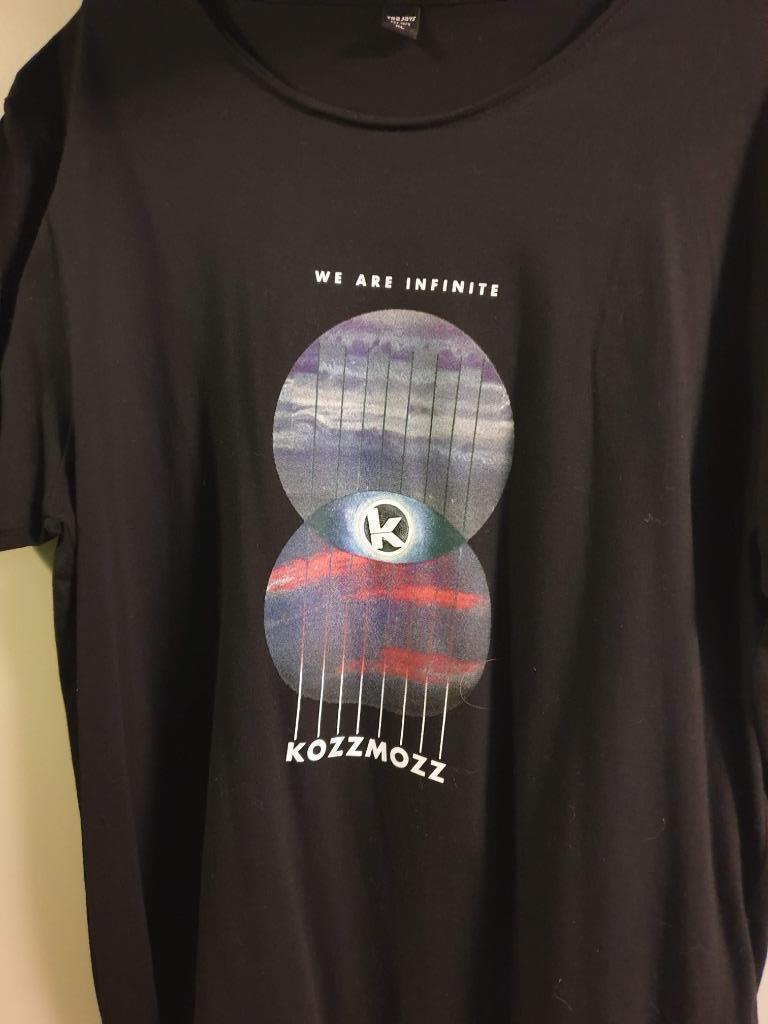 Heren t-shirt "Kozzmozz" maat XL (nieuw), Ophalen, Zwart, Kozzmozz, Maat 56/58 (XL)