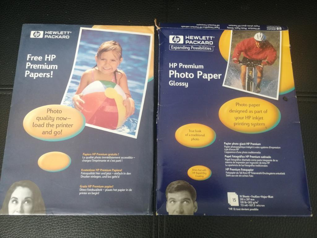 hp fotopapier inkjet  tshirt bedrukking badges naamkaartjes, Computers en Software, Ophalen of Verzenden, Nieuw, Inkjetprinter