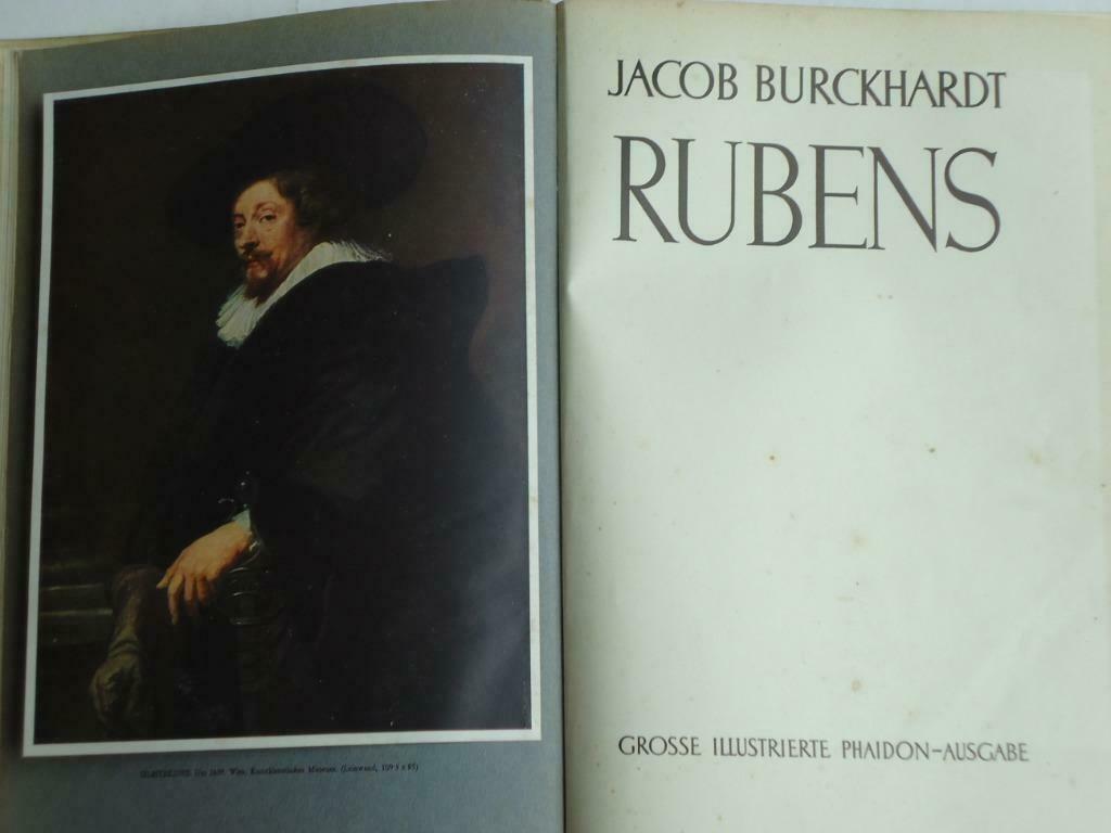 RUBENS Jacob Burckhardt 1938 Phaidon Wien, Antiek en Kunst, Ophalen of Verzenden