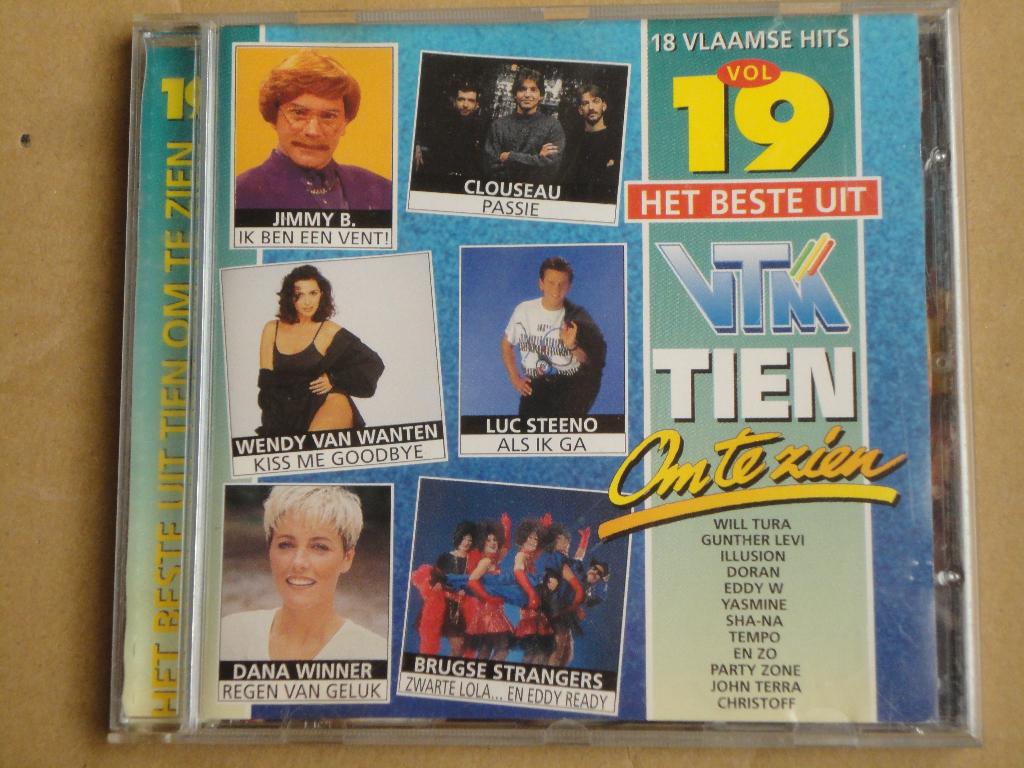 CD Tien Om Te Zien 19 BRUGSE STRANGERS/SHA-NA/JIMMY B/TEMPO, Cd's en Dvd's, Ophalen of Verzenden