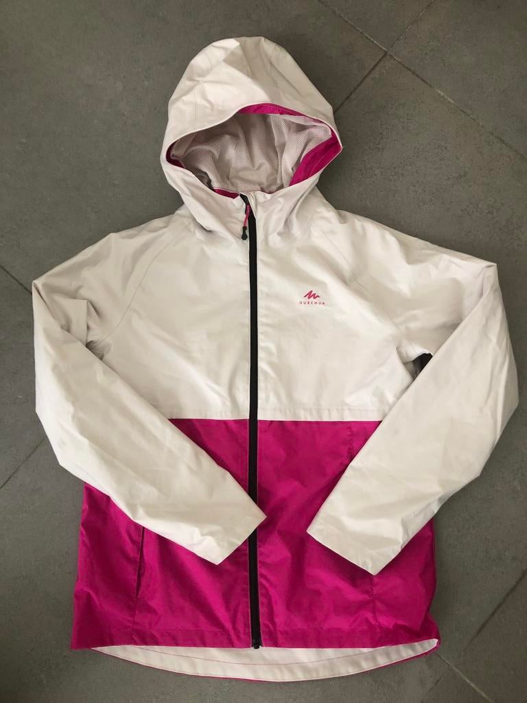 Regenjas Quechua maat 12-13 jaar, Kinderen en Baby's, Meisje, Decathlon, Ophalen of Verzenden, Zo goed als nieuw