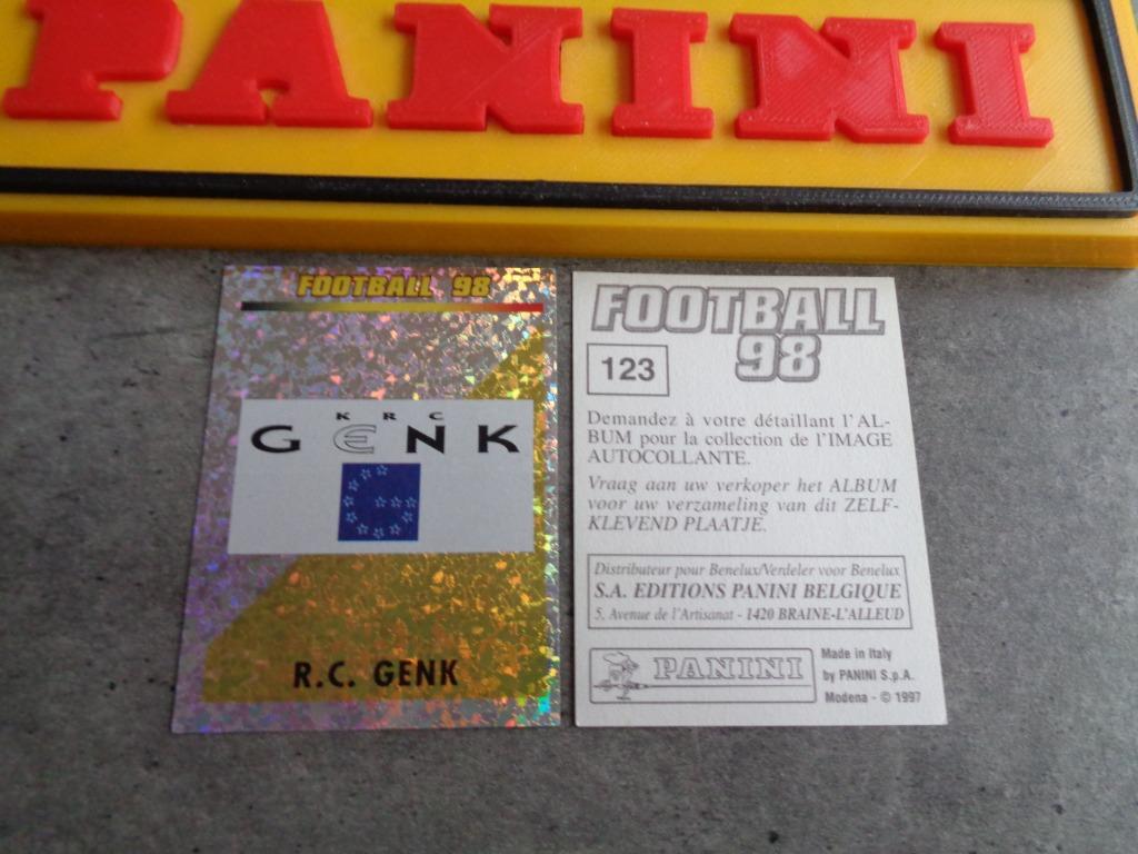 AUTOCOLLANT PANINI FOOTBALL 98 EMBLÈME RC GENK, Envoi, Autocollant