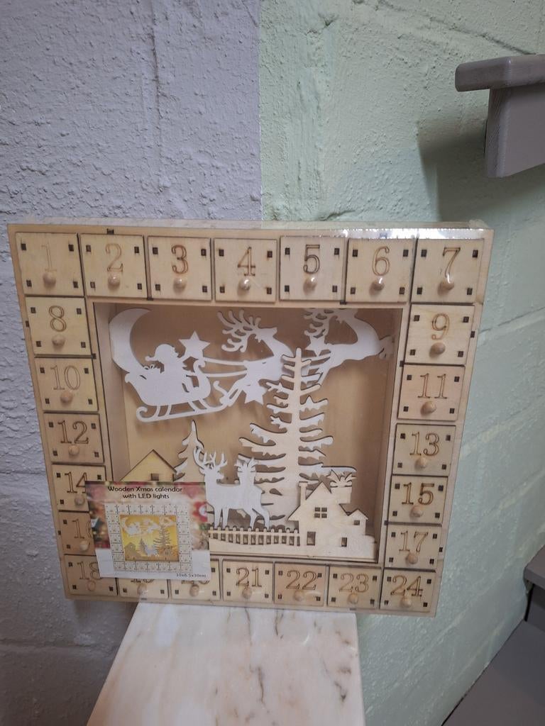 Advent/ kerst kalender (nieuw), Enlèvement ou Envoi, Comme neuf