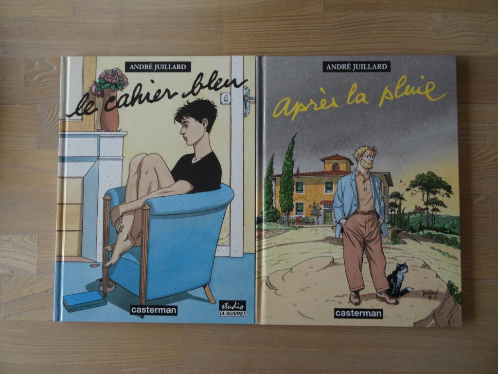 Juillard - Le cahier bleu & Après la pluie - EO, Livres, BD, Enlèvement ou Envoi