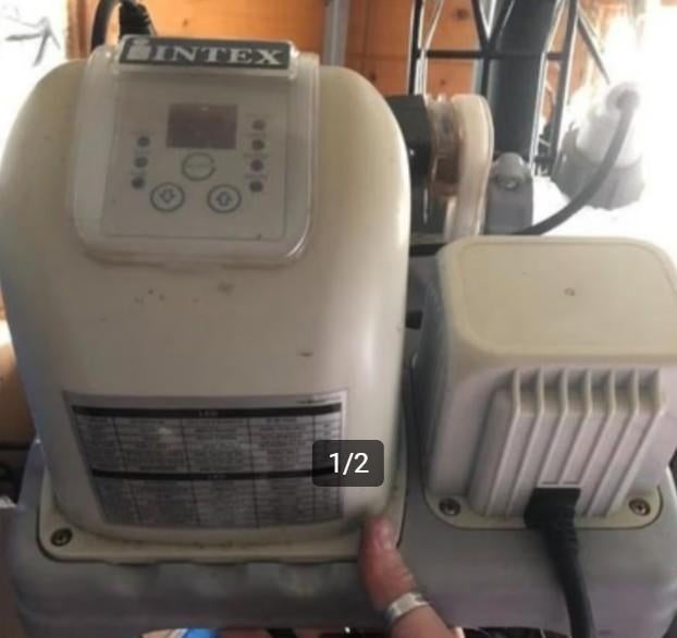 systeme filtration piscine krystal clear, Enlèvement, Utilisé