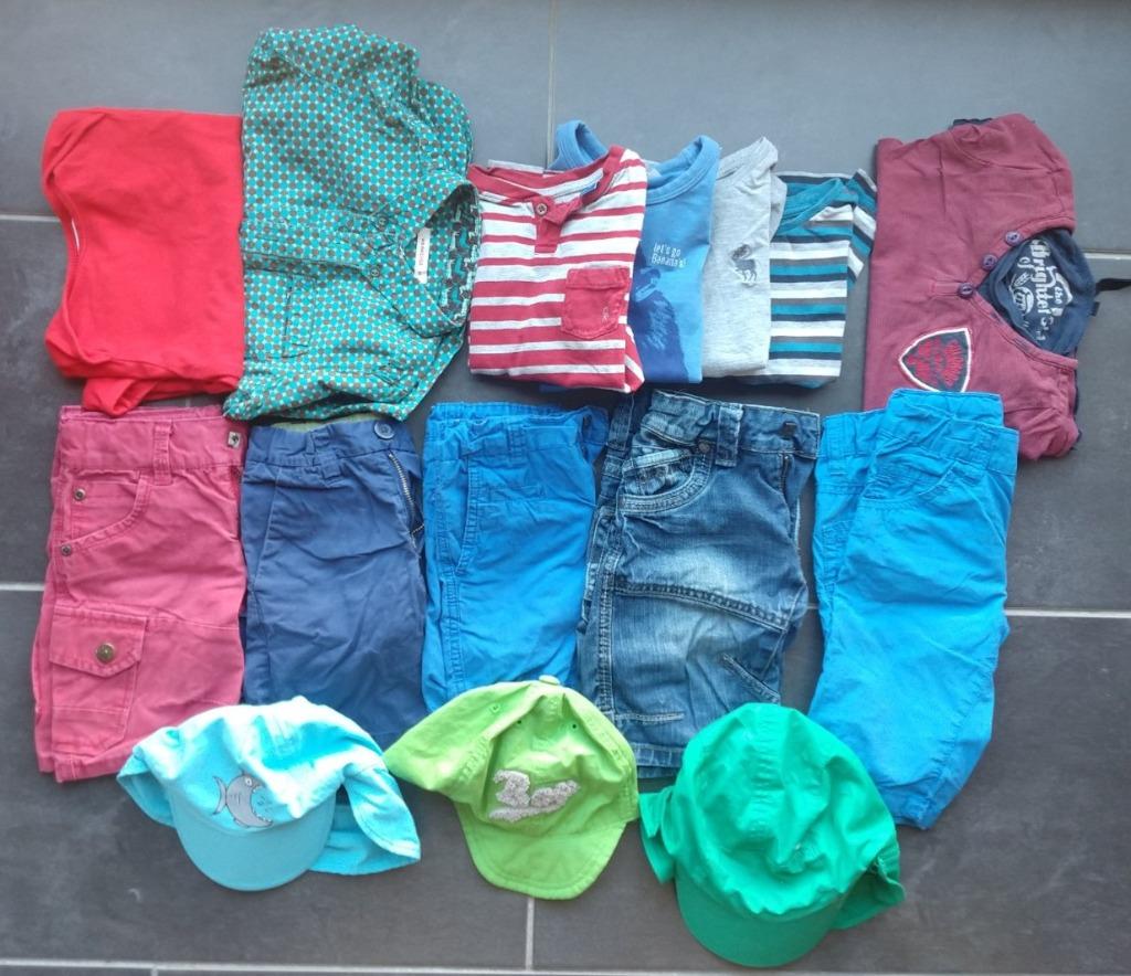 Pakket kinderkleding maat 98-104 ZOMER, Ophalen of Verzenden, Gebruikt, Jongen of Meisje, Setje