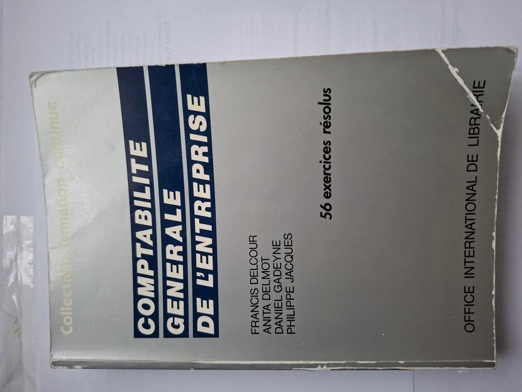 Comptabilité de l entreprise, Enlèvement ou Envoi, Comme neuf